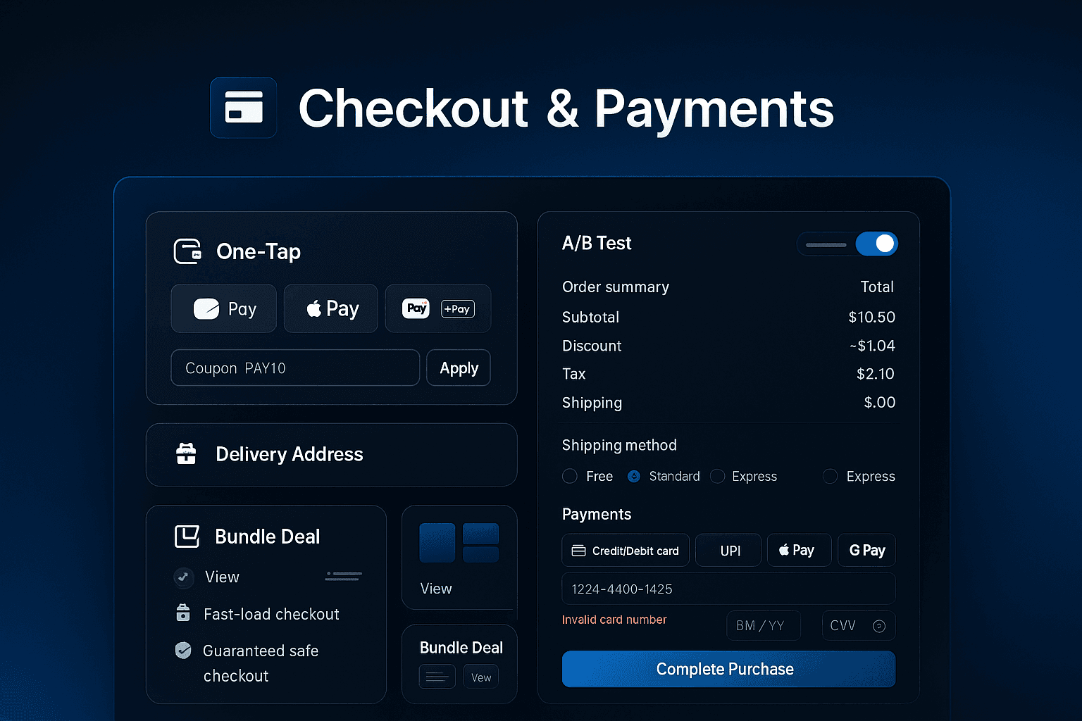 Checkout UI