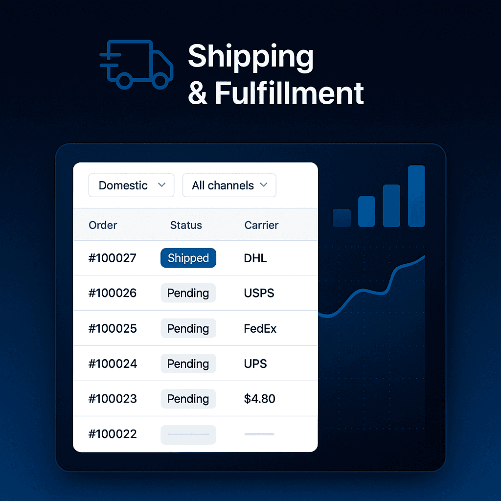 Shipping UI