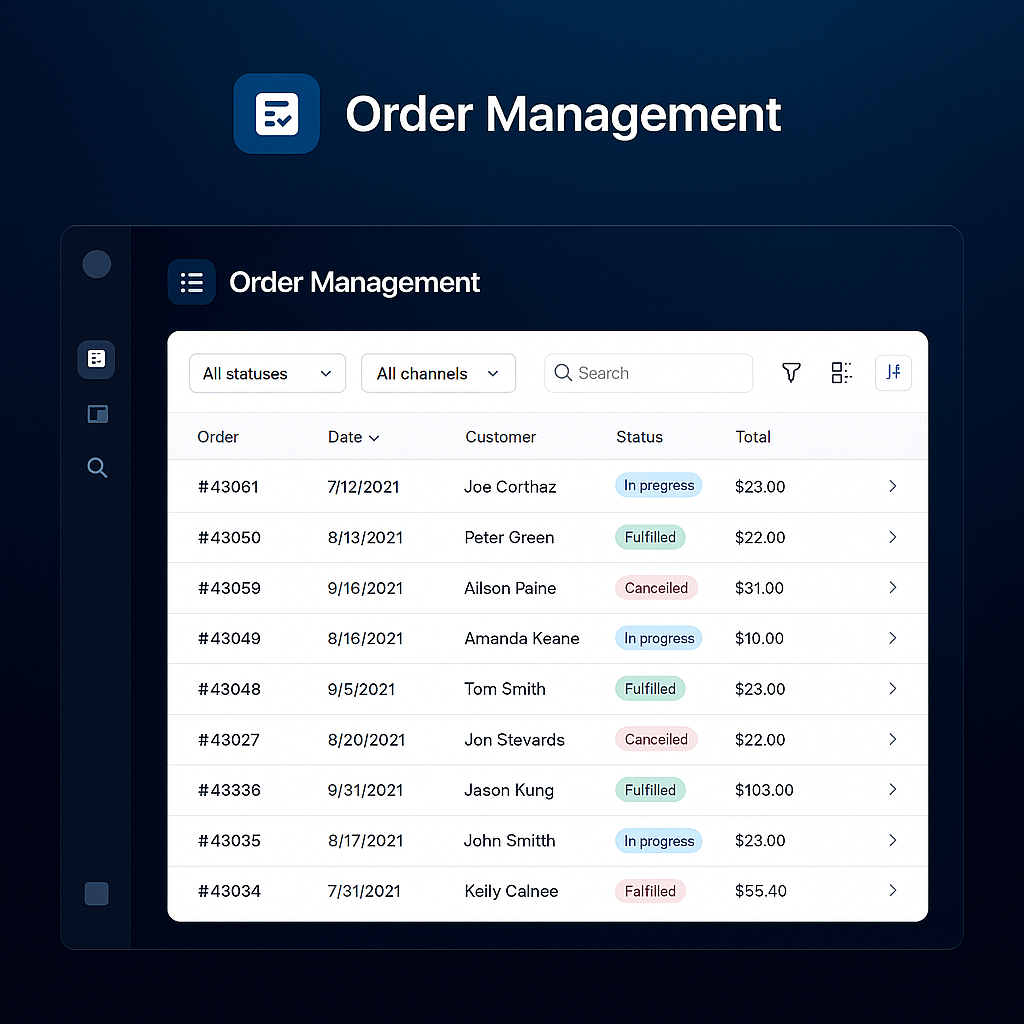 Order Management