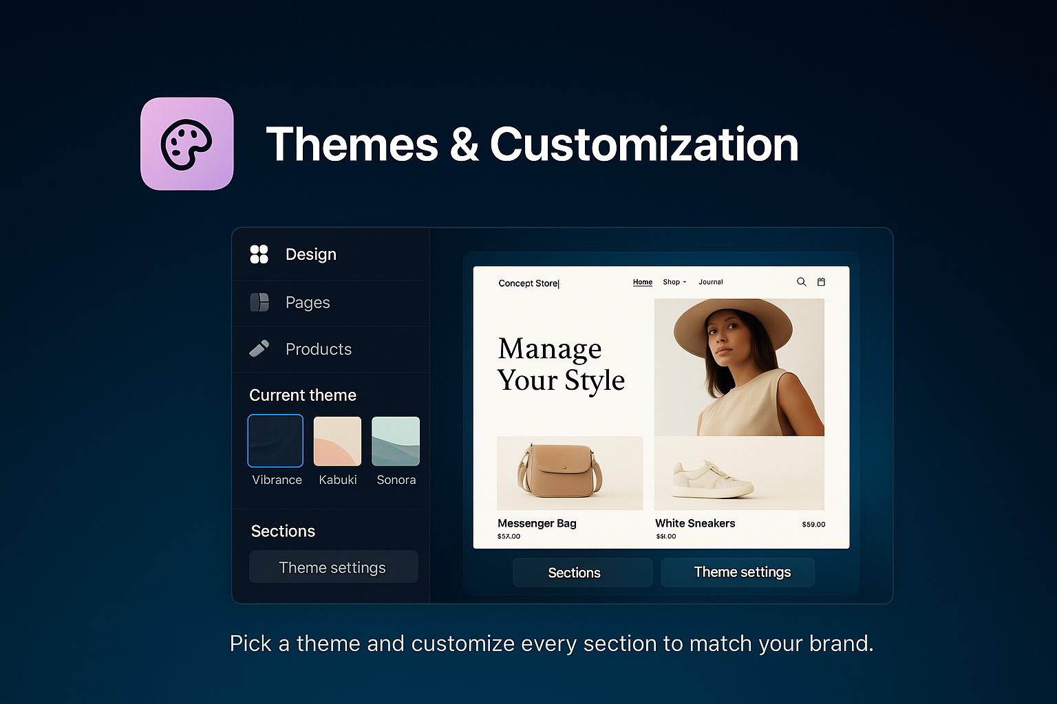 Themes & Customization